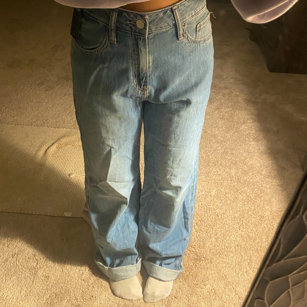 Brand new Hollister High rise vintage Baggy jeans